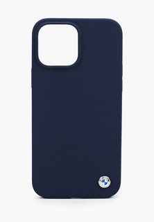 Чехол для iPhone BMW 13 Pro Max, Liquid silicone Hard Navy