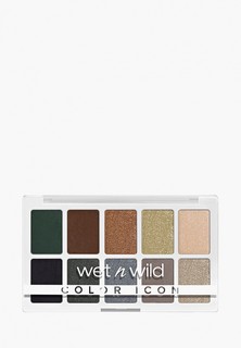 Палетка для глаз Wet n Wild Icon 10 Pan Palette, lights off