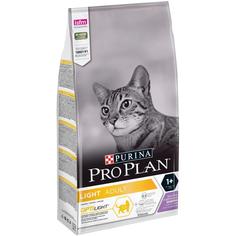 Сухой корм Purina Pro Plan для кошек с избыточным весом и кошек, склонных к полноте, индейка, 1,5кг
