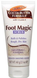 Отшелушивающий скраб Palmers для ног, с маслом какао и витамином Е, 60гр Palmer's