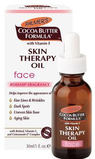 Масло интенсивного действия Palmers для лица, с маслом какао и шиповника, 30мл Palmer's