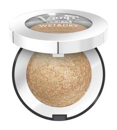 Запеченные тени для век Pupa Vamp! Wet&Dry Eyeshadow/101 Precious Gold Gosh!