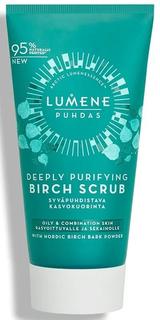 Березовый скраб Lumene Puhdas для глубокого очищения кожи, 75мл
