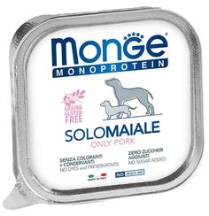 Консервы Monge Dog Monoprotein Solo &quot;Паштет из свинины&quot; для собак, 150гр