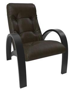 Кресло для отдыха Leset &quot;Модель S7&quot; венге шпон, экокожа (цвета в ассорт.)