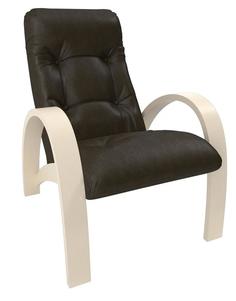 Кресло для отдыха Leset &quot;Модель S7&quot; шампань шпон, экокожа (цвета в ассорт.)