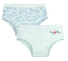 Набор трусов Bossa Nova &quot;Funny&quot; для девочки, зеленый, 2шт. Сонный гномик