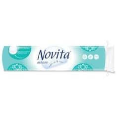 Ватные косметические диски Novita Delicate, 120шт.