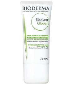 Крем для лица Bioderma Sebium Global интенсивный оздоравливающий уход, 30мл