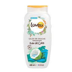 Гель для душа с кокосовой водой Lovea
