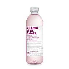 VITAMIN WELL Напиток витаминизированный Vitamin Well Awake со вкусом малины