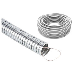 Трубы гофрированные металлорукав EKF Proxima 15м D18 сталь серебристый