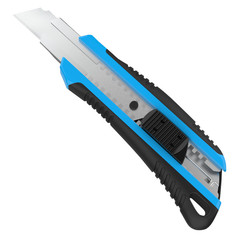 Ножи строительные нож сегментный WIPRO 18мм + 3 лезвия металлическая направляющая