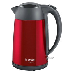 Чайники чайник BOSCH TWK3P424 2400Вт 1,7л металл красный