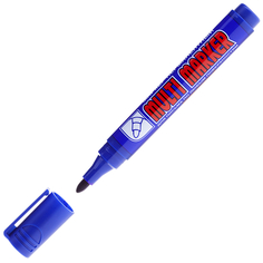 Маркеры, карандаши, краска разметочная маркер перманентный CROWN Multi Marker пулевидный синий 3мм