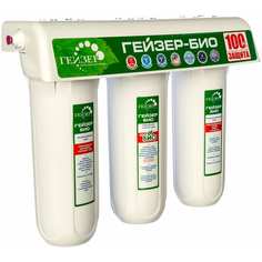 Проточный фильтр для воды под мойку гейзер био 341 18050