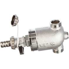Фильтр far 1/2" нр-нр, с манометром, 100мкм, max: 95c, 25бар fa 3944 12100