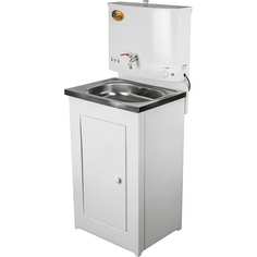 Дачный умывальник с подогревом вихрь, белый 74/4/1