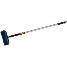 Щетка 25 см на шланг с телескопической ручкой 300см kraft kt 830047