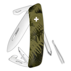 Швейцарский нож swiza c04 camouflage 95 мм, 11 функций, хаки kni.0040.2050