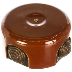 Распаячная коробка retrika, ретро коричневый d-90 rr-09002
