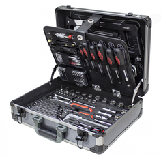 Набор инструментов в алюминиевом кейсе 1/2" и 1/4" 151 предмет gigant professional gps 151