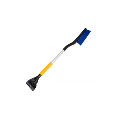Зимняя щетка kraft с двойным скребком 80 см kt 830064