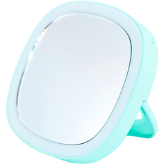 Зеленый аккумуляторный светильник-зеркальце со светодиодной подсветкой лючия lu215 4606400207187
