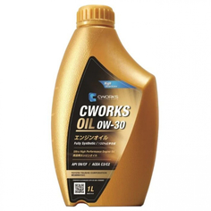 Моторное масло oil 0w-30 c3 1 л cworks a130r5001