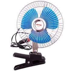 Вентилятор skyway 6" 12v на клипсе s01901007