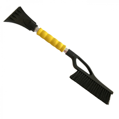 Автомобильная щетка мультипласт групп люкс мини алюминиевая ручка с держателем + скребок mpg961505