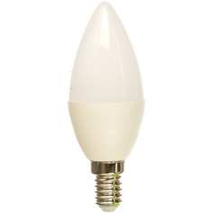 Электрическая светодиодная лампа ergolux led-c35-9w-e14-4k свеча 9вт e14 4500k 172-265в 13168