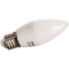 Электрическая светодиодная лампа ergolux led-c35-9w-e27-4k свеча 9вт e27 4500k 172-265в 13171