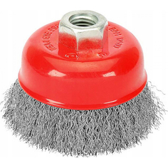 Чашеобразная гофрированная щетка атака №152 0110014430 d-100 m14 нержавеющая сталь 34722