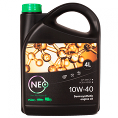 Моторное масло revolution b 10w-40 (sм/cf; a3/b3) 4 л neo oil nr0000046