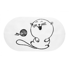 Spa-коврик для ванной комнаты fora пвх клубок, happy cats for-hc051