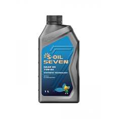 Трансмиссионное масло gear hd 75w-90 1 л s-oil seven e107809