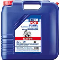 Минеральное трансмиссионное масло liqui moly getriebeoil 80w gl-4 20л 1033