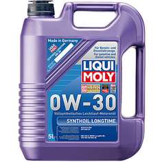 Синтетическое моторное масло liqui moly synthoil longtime 0w-30 5л 8977