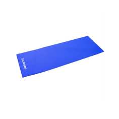 Коврик для фитнеса и йоги larsen pvc, синий, 173х61х0,4 см, 354071