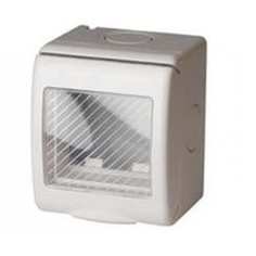 Модульная настенная коробка для электроустановочных изделий dkc viva, ip55, 2мод. 54655