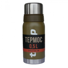 Термос tramp 0.5 л, оливковый trc-030 6930