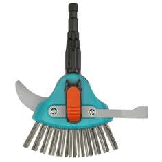 Щелевая щетка 3-в-1, насадка для комбисистемы gardena 03608-20.000.00