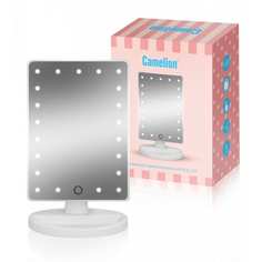 Зеркало camelion с led подсветкой m145-sl c01 бел. 14006