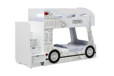 Кровать двухъярусная Сити Автобус Hoff