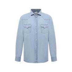 Джинсовая рубашка Brunello Cucinelli