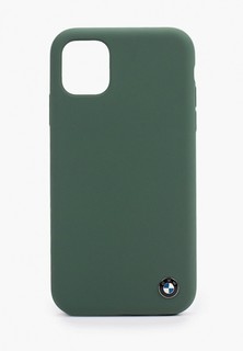 Чехол для iPhone BMW 11, Signature Liquid silicone Midnight green