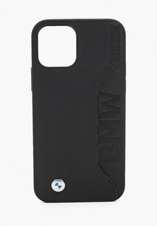 Чехол для iPhone BMW 12/12 Pro (6.1), with cardslot Black