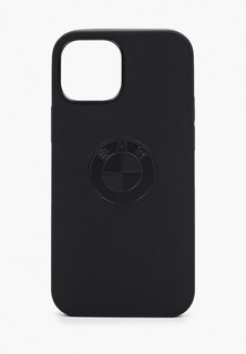 Чехол для iPhone BMW 13 mini, Signature Genuine leather Embossed logo Hard Black