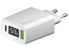 Зарядное устройство Deppa USB - Type-C 30W White 11379